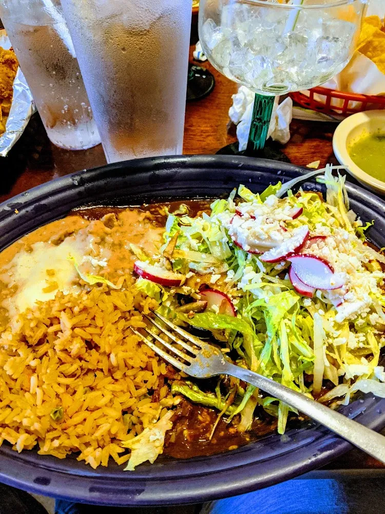 Chicken Mole Enchiladas